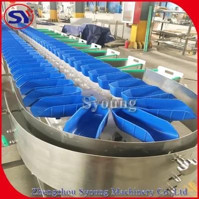 Multi-Tray 5-10 Grades Fruit&Nut Grader Classifier Weight Sorter