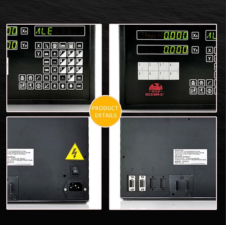 2 Axis Dro with 2PCS Linear Scales for EDM Machine