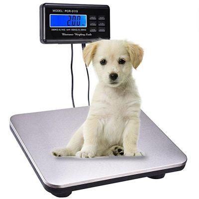 150kg 300kg Stainless Steel Veterinary Platform Floor Instrument Waterproof Electronic Digital Postal Pet Weight Scale