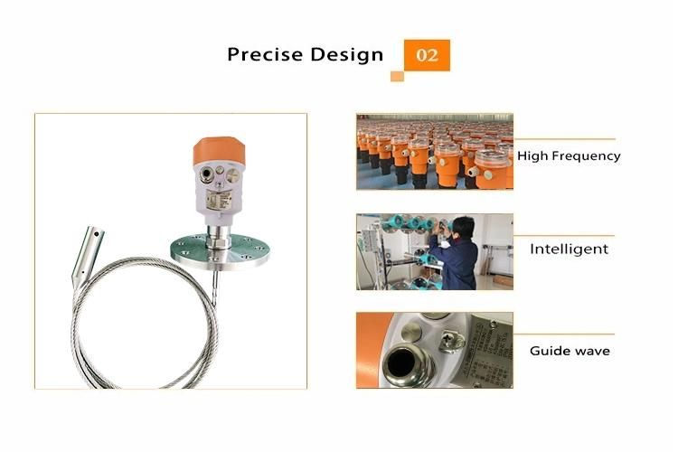 Non-Contact Continuous Level Measurement Radar Level Gauge for Storage Tanks