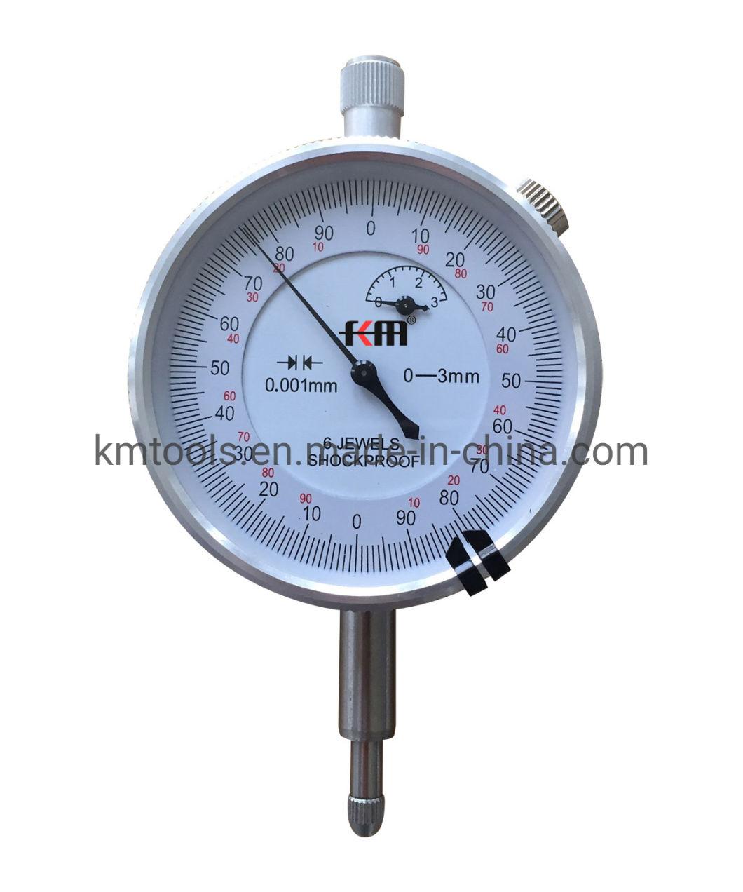 0-3mm Dial Indicator Gauge with 0.001mm Graduation