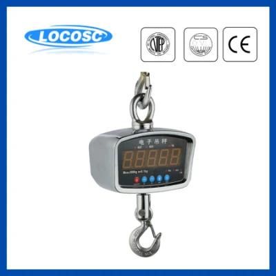 Aluminum Alloy Housing Hermetically Sealed Electric Weighing Crane Scale 300kg 500kg 1000kg