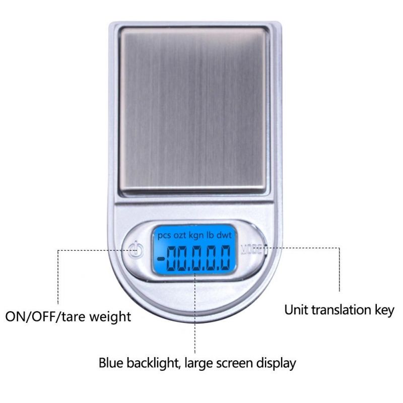 Portable Mini Jewelry Pocket Scale Electronic Scale 200/0.01g