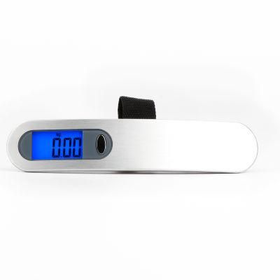 Metal Surface Traveling Electronic Pocket Luggage Scale