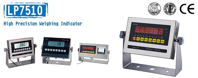 OIML Ntep Ce Approval LED Display Stainless Steel Digital Weighing Scale Indicator with Printer