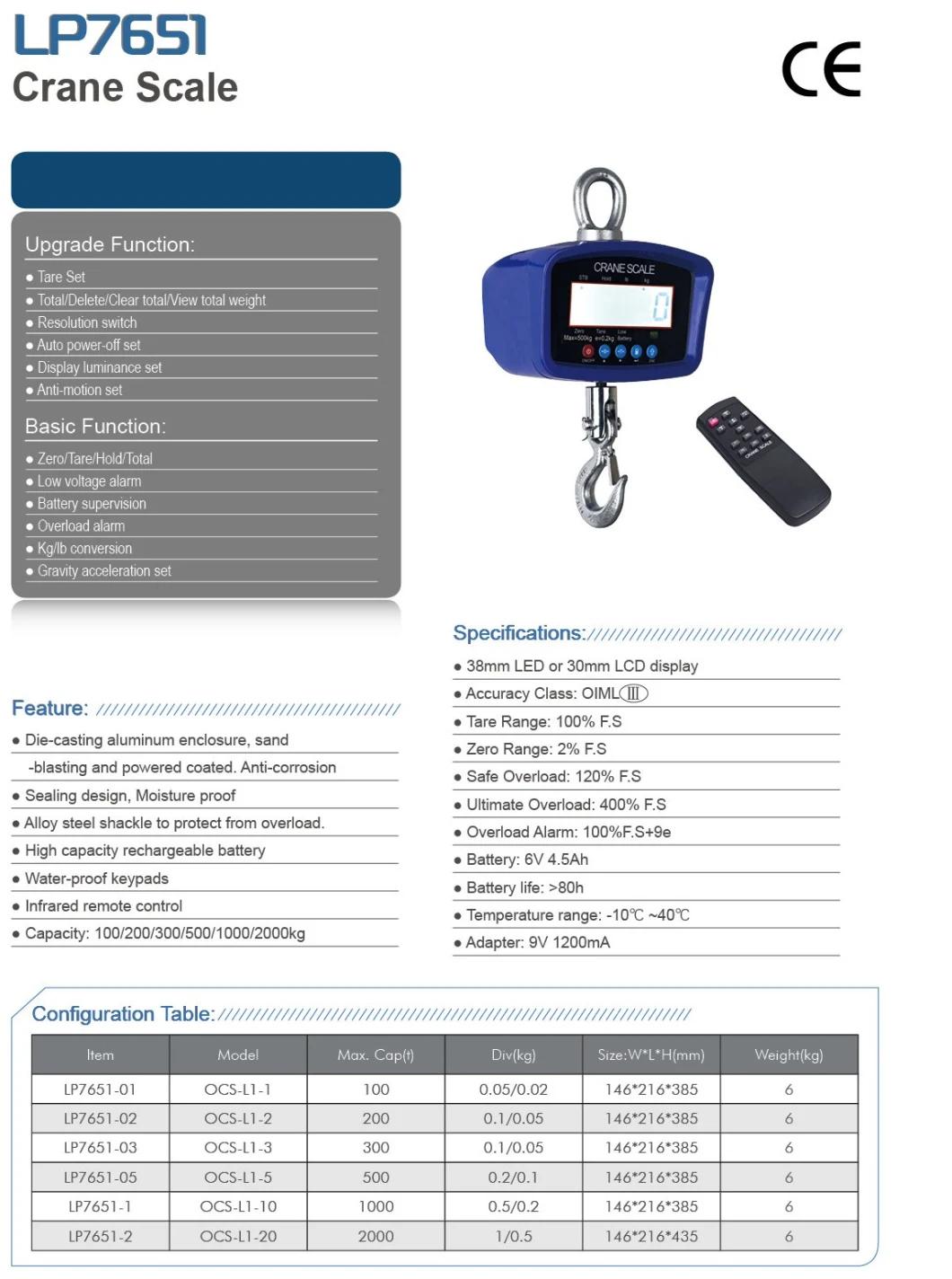 Electronic Weighing Wholesale Heavy Duty Crane Scale