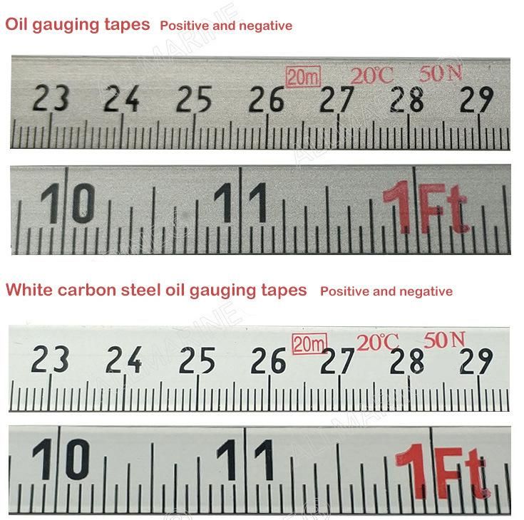 10/20/30m Stainless Steel Oil Tank Gauging Tape Oil Gauging DIP Tape Oil Sounding Tape Oil Gauging Measuring Tapes