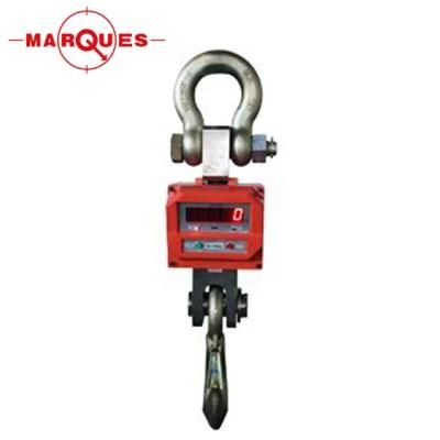 Marques 15t~50t Casting Aluminum Weighing Hanging Hook Scale with Large LED Display