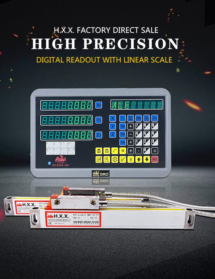 World Best Selling Hot Sale Dro with Optical Linear Scale