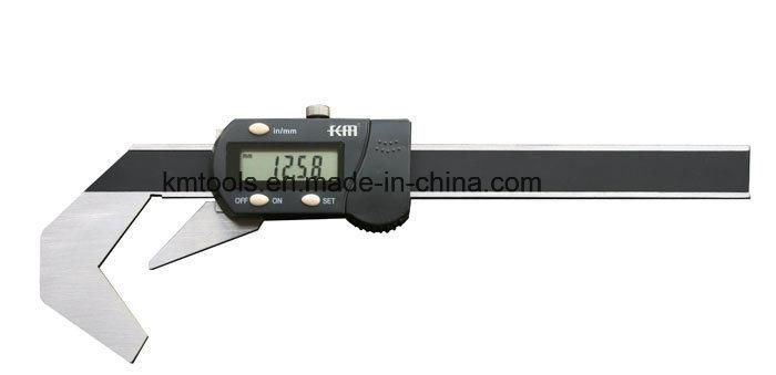 1-40mm/0.4-15.74″ Five-Point Digital Caliper with 0.01mm/0.0005′′ Resolution Measuring Tools