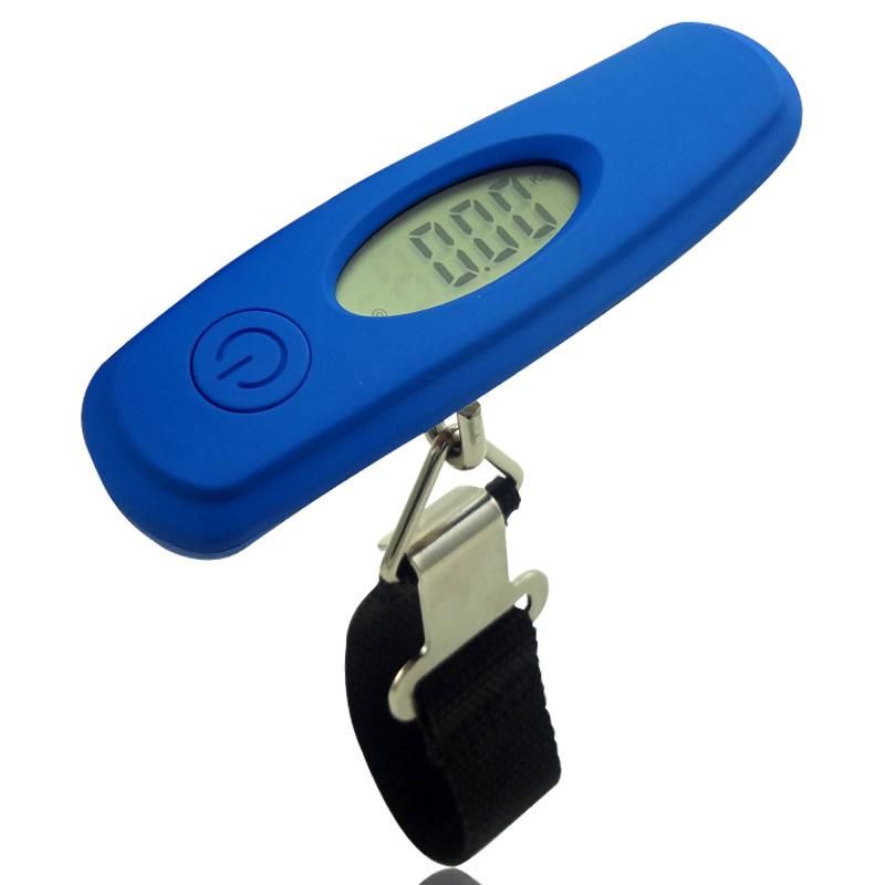 50kg 10g Digital Electronic LCD Portable Travel Scale with Strap