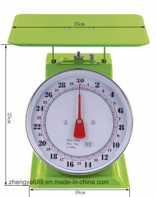 Hot Selling in Philippines 30kg Mchanical Dial Spirng Scale Balance