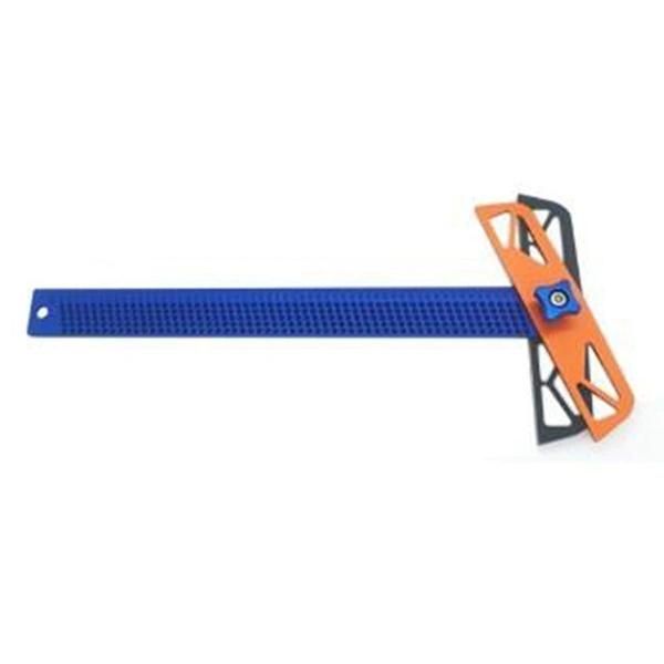 Woodworking Line Ruler Hole Ruler Angle Ruler Multifunctional Ruler T-300 Woodworking Tool 300mm