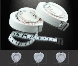 Heart BMI Tape Measure BMI Calculator Promotional Gift