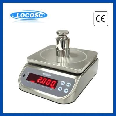 High Accuracy Food Grade Steel Kitchen Weighing Balance Digital Scales 15kg 1g