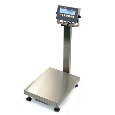 New Bss SUS304 Stainless Steel 300kg 500kg OIML Ntep Platform Weighing Scale