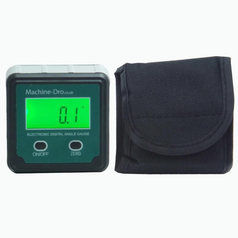 Machine-Dro Digital Angle Gauge/Digital Level with Magnetic Base and Backlight