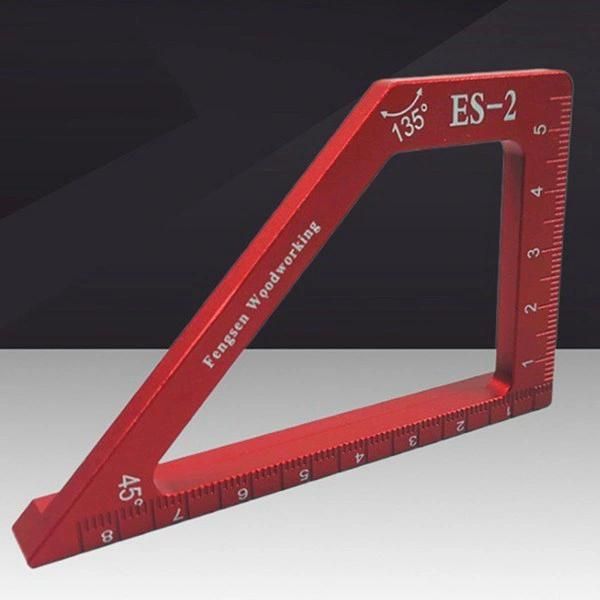 Woodworking Ruler 90 45 Degree Angle Ruler Measuring Instrument Woodworking