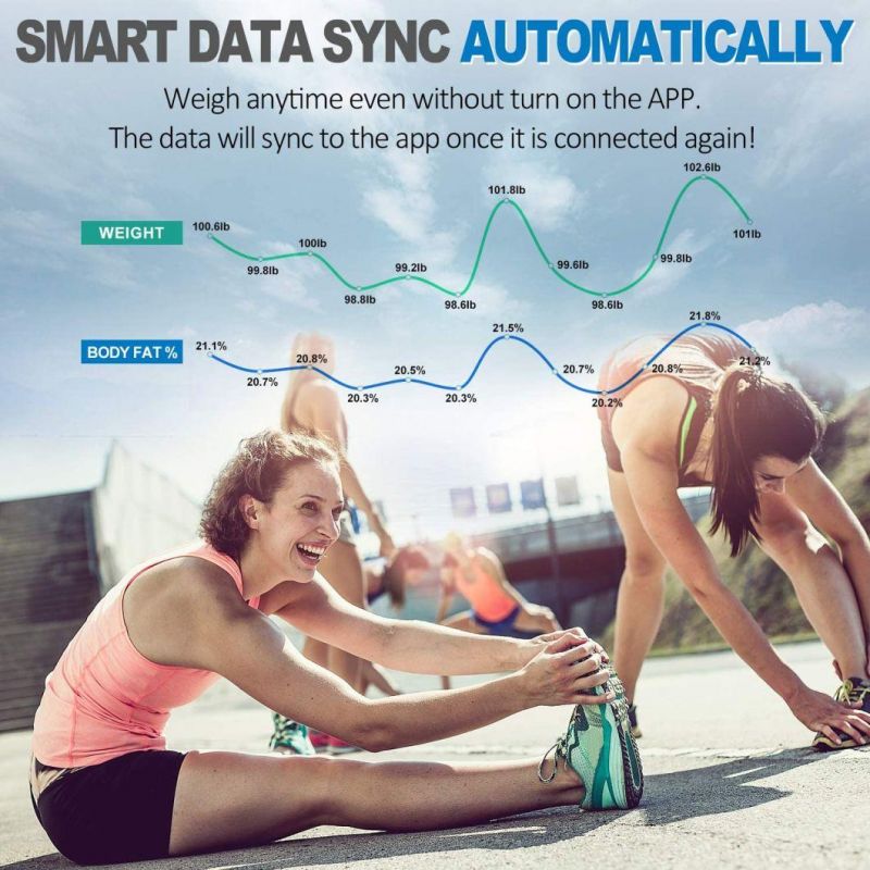 Smart Weight Bluetooth Home Electronic Fat Analysis Body Scale