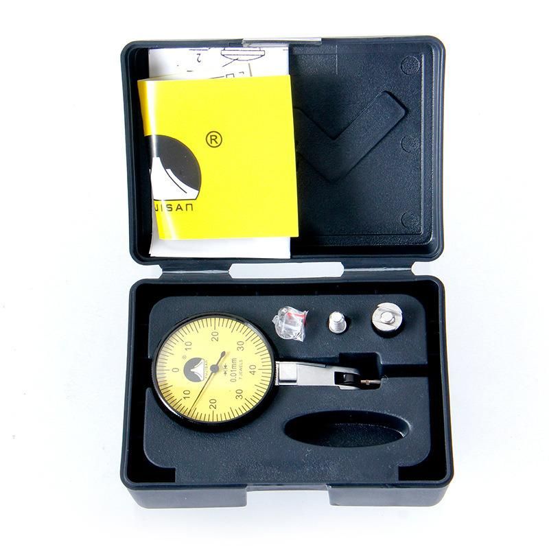 Fujisan Lever Dial Indicator 0-0.8mm Dial Indicator 0-0.2mm Small School Table Shockproof Indicator Magnetic Seat