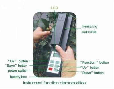 LCD Display Digital Portable Leaf Area Meter Leaf Area Measurement