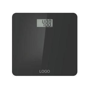 Glass Digital Electronic Weighing Bathroom Scale with Full Plastic Base
