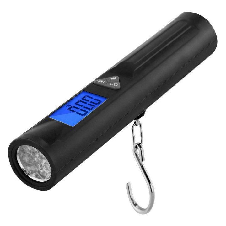 Digital Home LED Flashlight Handheld Suitcase Bag Scale