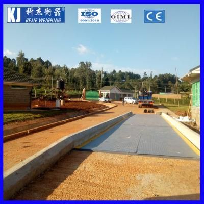 3mx18m 60t Durable Truck Scale Weighbridge for Sale
