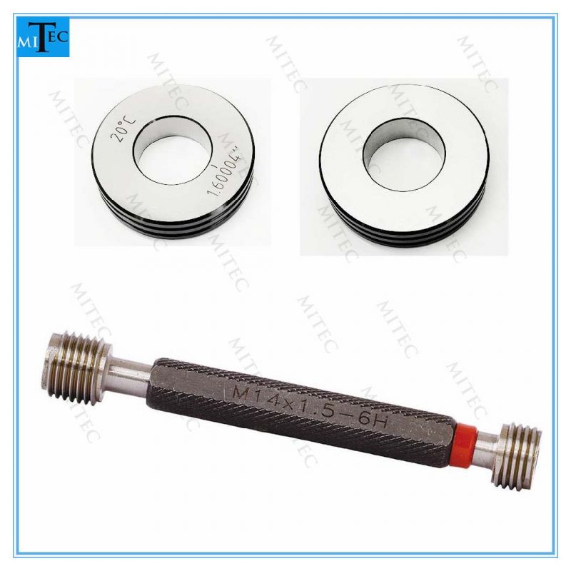 China Factory Go Nogo Ring Gauges Thread Plug Gauge