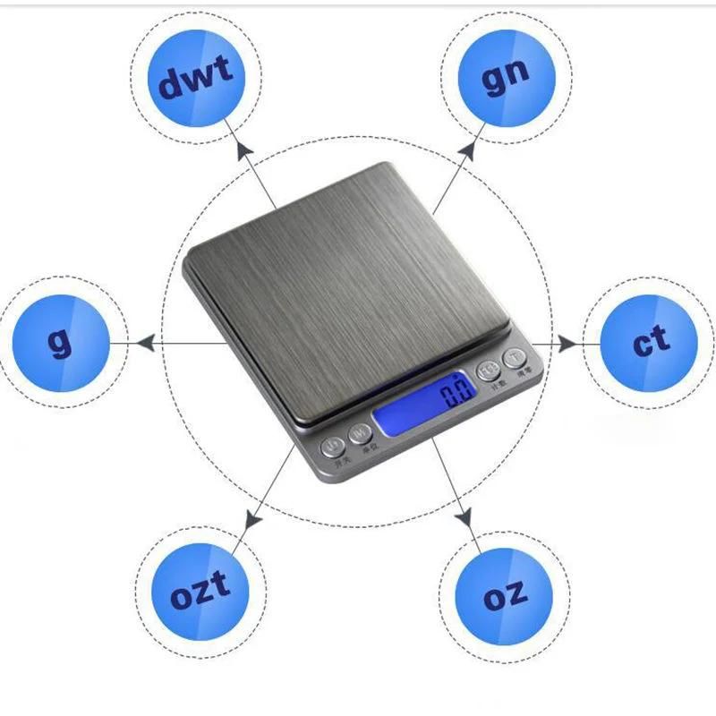 500g X 0.01g Mini Digital Jewelry Balance Pocket Scale