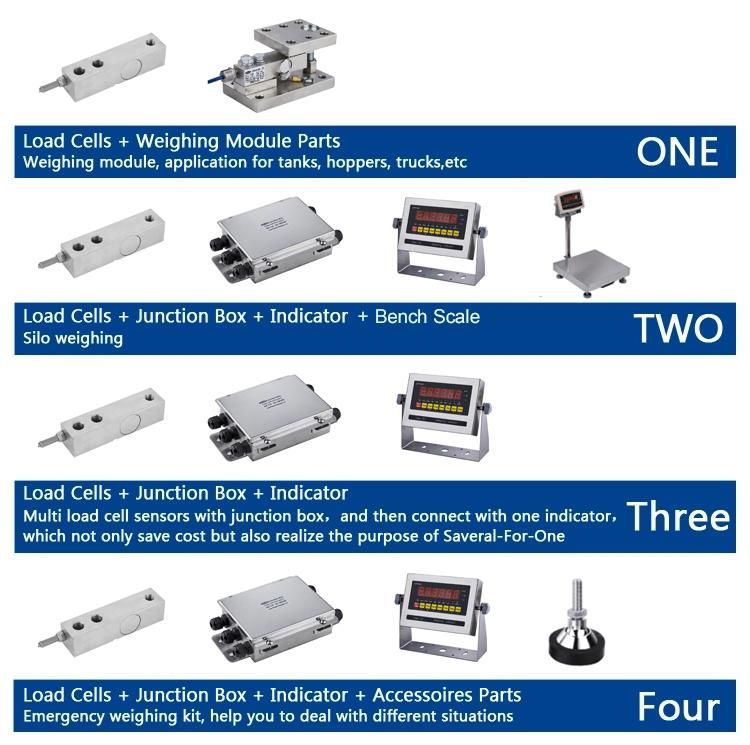 OIML Six Digits Stainless Steel Weighing Indicator