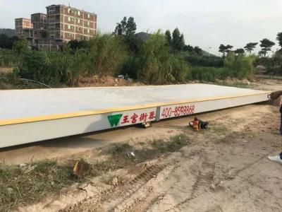 Above Ground Pitless 3X18m 60t Elcctronic Digital Weighbridge Portable Truck Scale Price