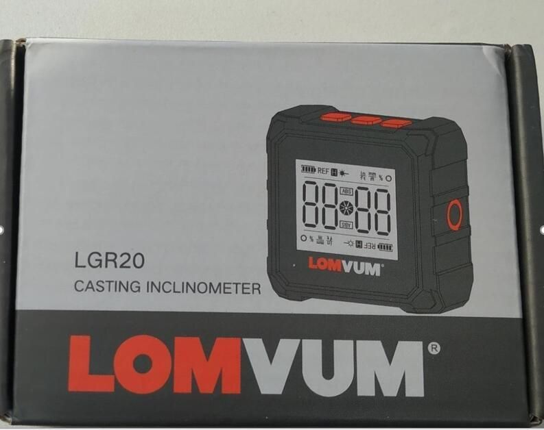 Digital Protractor Mini Magnetic Base Quality Lomvum Lgr20