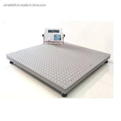 2 Ton portable Digital Floor Scales Floor Weighing Scales Platform Weight
