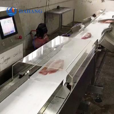 Multi-Grader Intelligent Checkweigher Machine for Fresh Fishery Products