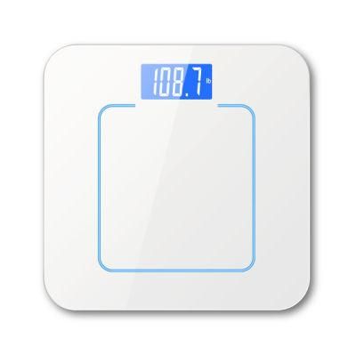 Bluetooth Bathroom Scale with LED Display for Body Weighing