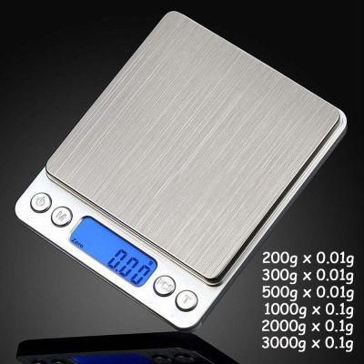 500 Gram X 0.01g Stainless Steel Jewelry Weighing Scale