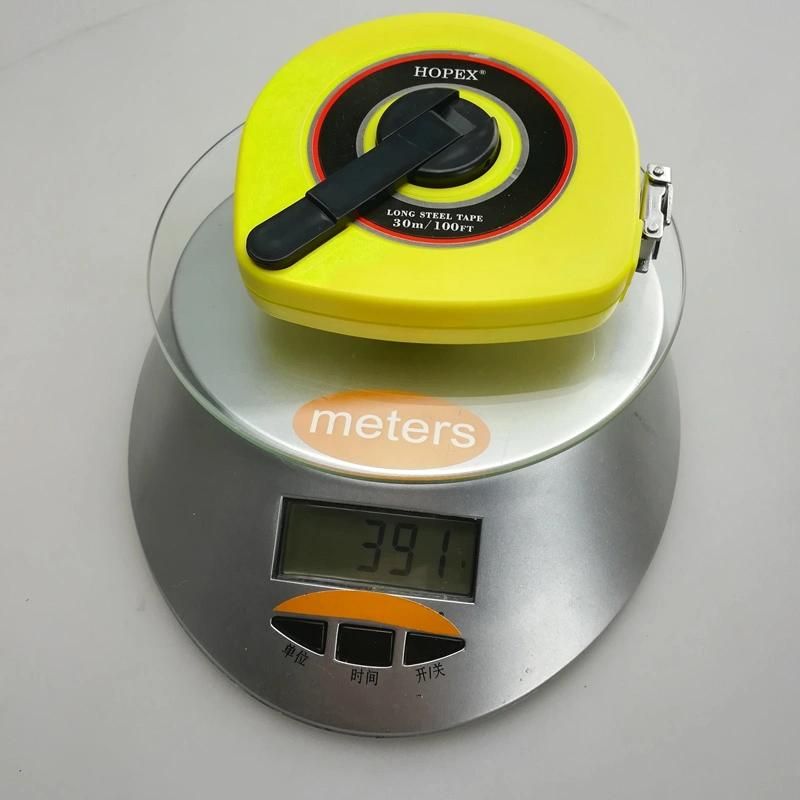 100 Feet 30 M Round Case Steel Long Tape Measure