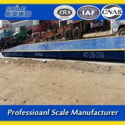 Fast Delivery 120tons Export Digital Truck Scale Truck Weight Scale