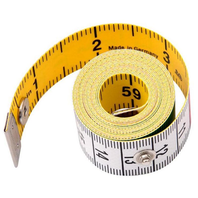 Quality Sewing Tailor Measuring Ruler Tape with Snap Button