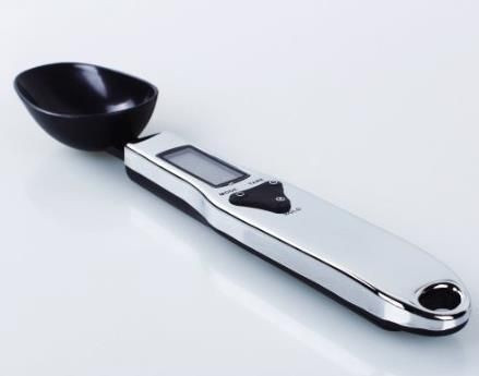 New Design Stainless Steel Digital Spoon Scale Kitchen Scale Sugar Electrical Weighing Spoon Scale