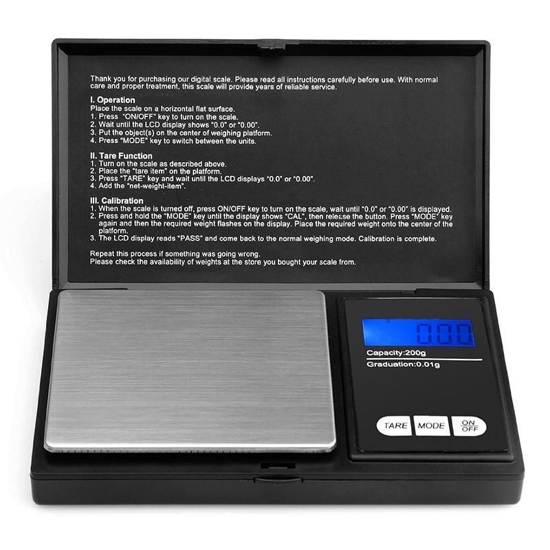 Digital 1000g 0.1g Jewelry Gold Silver Coin Gram Pocket Scale