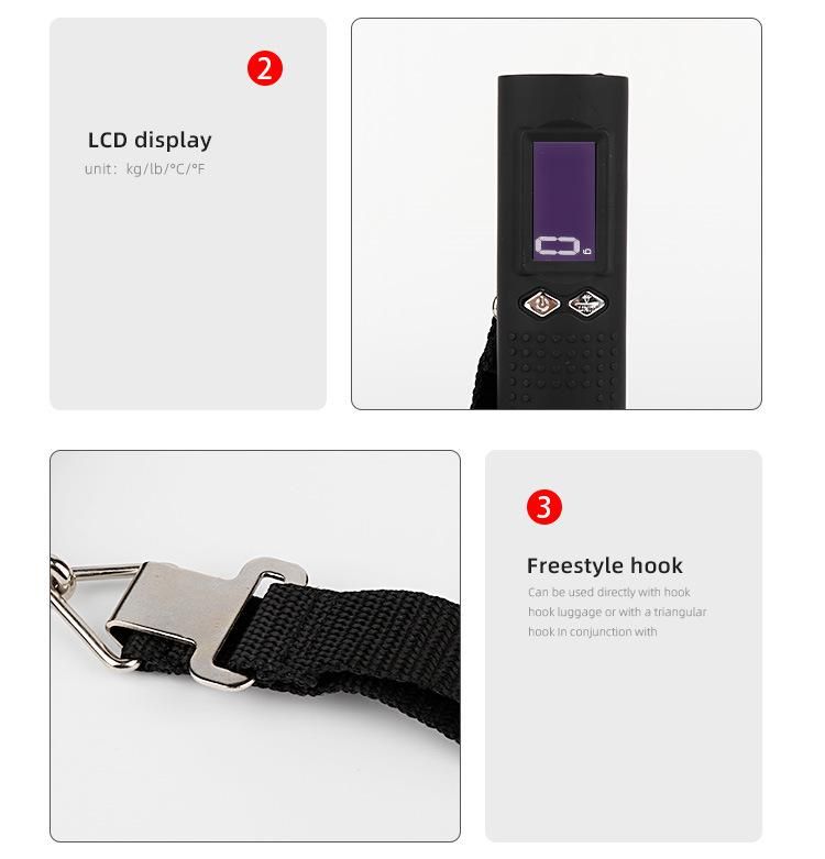 Direct Charging Style Hook Hand Luggage Electronic Scale