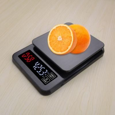 Portable Kitchen Scale High-Precision Electronic Coffee Scale Timing Function