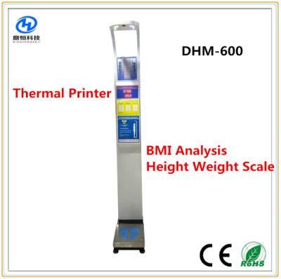 BMI Blood Pressure Vending Weight and Height Machine Coin Scale
