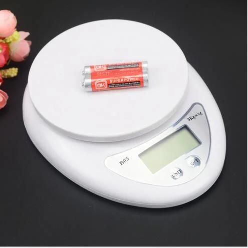 Electronic Digital Scale 5kgs/1g for Kitchen Baker with & Without Tray