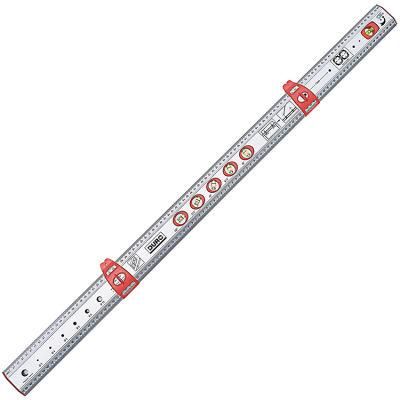 100cm 40&quot; Woodworking Tools Aluminium Position Ruler Spirit Level