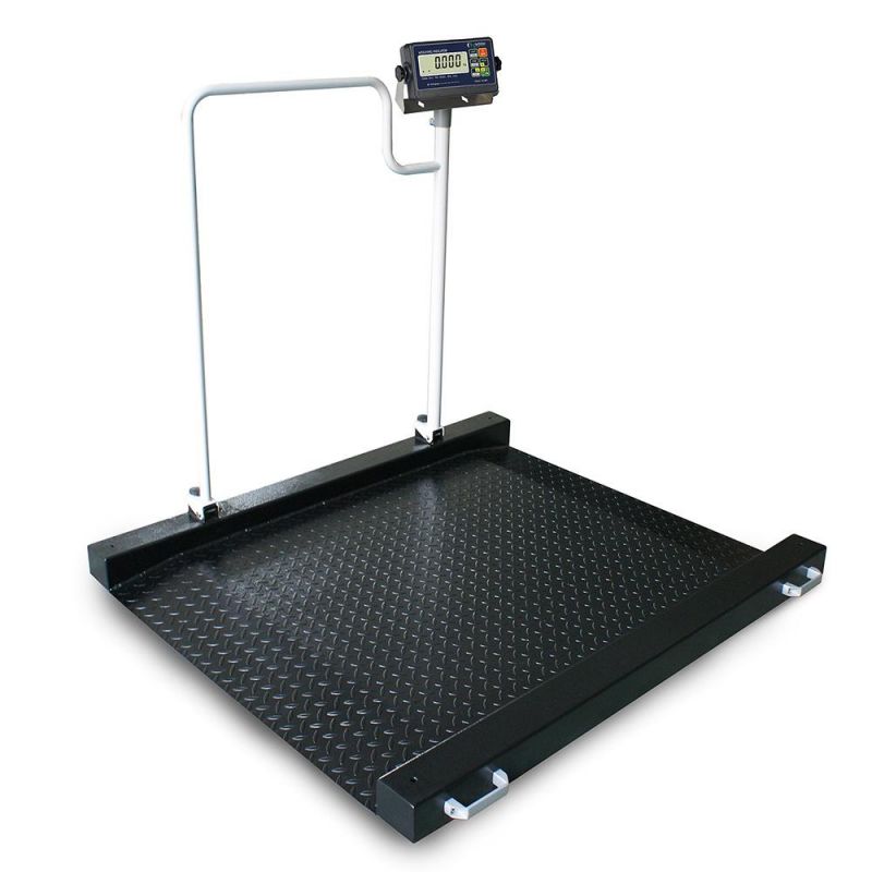 Movable OIML Medical Folding Portable Wheelchair Scale for Patients