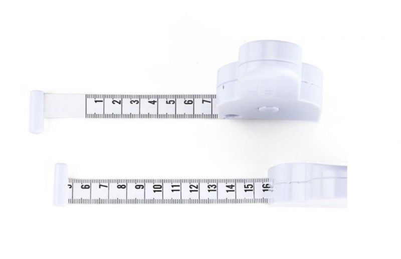 Perfect Body Tape Measure - 1.5m Automatic Telescopic Tape Measure - Retractable Measuring Tape for Body: Waist, Hip, Bust, Arms, and More.
