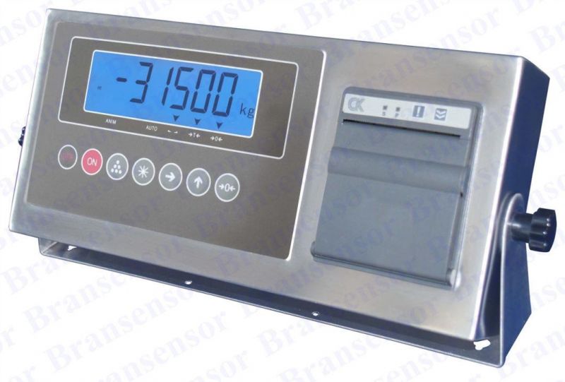 Stainless Steel Housing Weighing Indicator with Printer (XK315A1GB-5-LP)